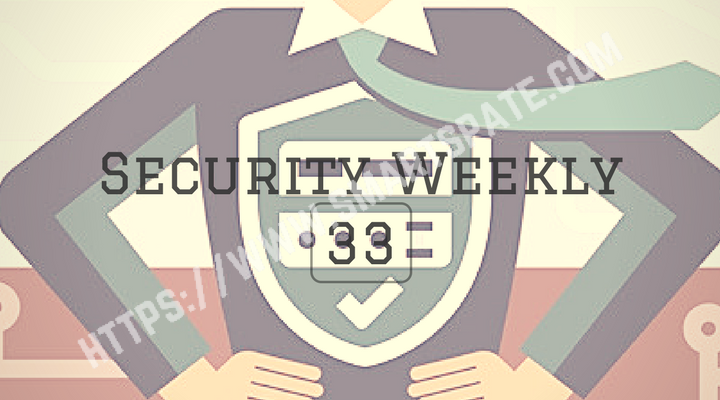 Security Weekly 33 Main Logo