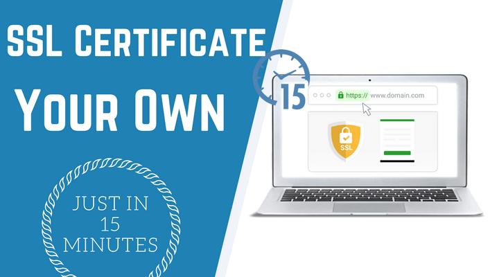 SSL Certificate In 15 Minutes Main Logo