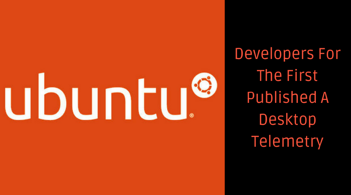 Developers Of Ubuntu First Published A Desktop Telemetry Main Logo