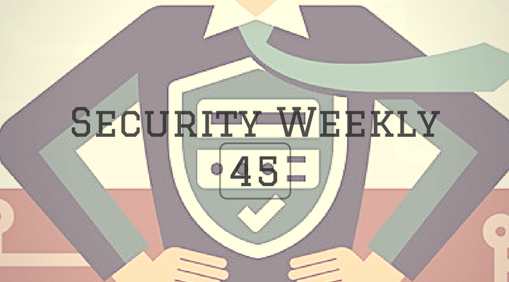 Security Weekly 45 Main Logo