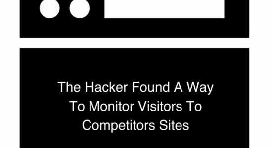 The Hacker Found A Way To Monitor Visitors To Competitors Sites Main Logo