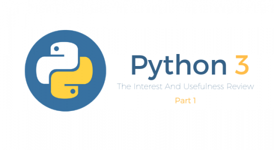 The Interest And Usefulness Review Of Python 3 Main Logo