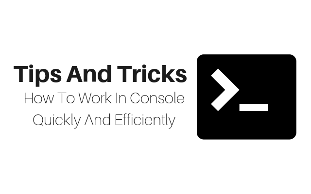 Console Quickly And Efficiently Main Logo