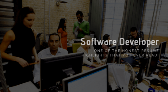 Software Developer Resume